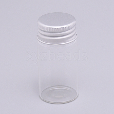 Round Glass Storage Containers for Cosmetic GLAA-WH0025-13D-1