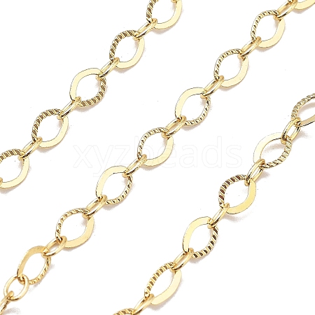 Brass Oval Link Chains CHC-G024-02G-1