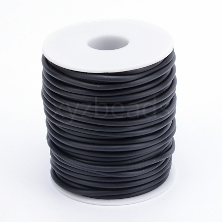 Hollow Pipe PVC Tubular Synthetic Rubber Cord RCOR-R007-4mm-09-1