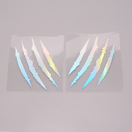 Waterproof PET Personality Ghost Claw Car Stickers DIY-WH0258-48C-1