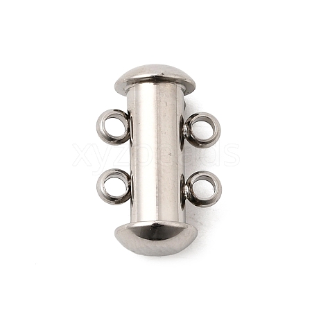 304 Stainless Steel Slide Lock Clasps STAS-F350-01A-P-1