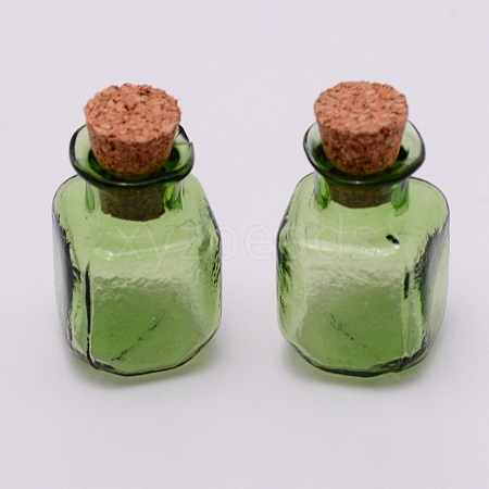 Mini High Borosilicate Glass Bottles GLAA-WH0018-76B-1