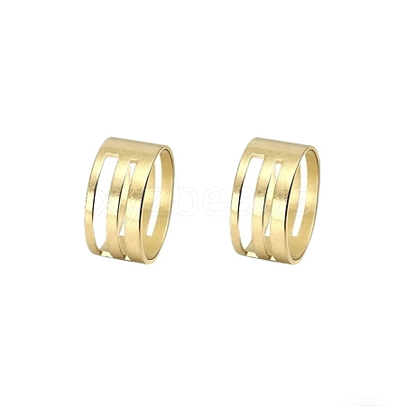 Brass Rings LS-AJEW-YWC0001-04G-1