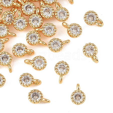 SHEGRACE Brass Pave Cubic Zirconia Charms XGRQ5K055-832G-A-1