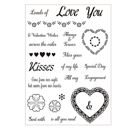 Valentine's Day Love Silicone Stamps PW-WG8ABC7-01-1