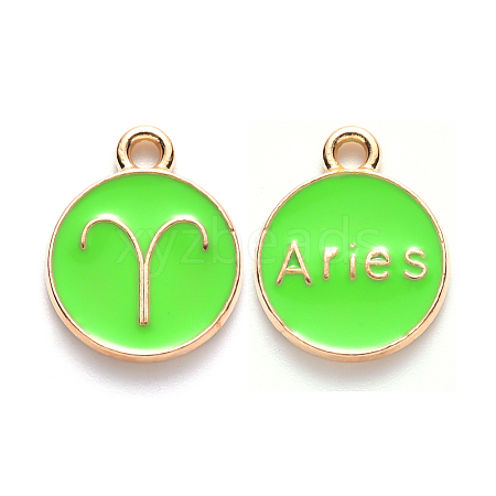 Alloy Enamel Pendants LS-ENAM-S124-01A-06A-1