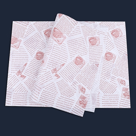 50Pcs Greaseproof Wrapping Paper PW-WG0C835-08-1