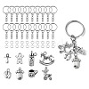 DIY Baby Theme Keychain Making Kit DIY-CJ0002-25-1