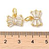 Brass Cubic Zirconia Pendant KK-K273-02-4