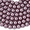 Eco-Friendly Dyed  Glass Pearl Round Beads Strands HY-A002-8mm-RB062-2