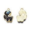 Alloy Enamel Pendants X-ENAM-N059-76-1