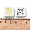 Handmade Porcelain Beads PORC-Z004-02-3