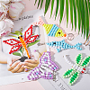 SUNNYCLUE DIY Animal Keychain Making Kit DIY-SC0023-64-4