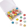 40 Pcs 10 Colors Light Gold Plated Alloy Enamel Charms ENAM-SZ0001-43LG-2