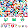 200Pcs Printed Handmade Polymer Clay Beads CLAY-PA0001-54-2