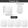 100Pcs PP Plastic Nuts FIND-CP0003-31-2