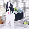 Dog Theme PVC Foam Board for DIY Flower Pot Decoration DIY-WH20005-10A-4