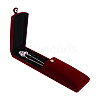 Velvet Jewelry Packing Boxes for Necklaces CON-WH0085-226B-01-1