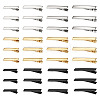 120Pcs 12 Style Iron Alligator Hair Clips Findings PHAR-TA0001-08-11