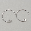 Brass Earring Hooks KK-WH0044-141C-P-1