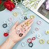 Gorgecraft 60Pcs 12 Style Silicone Pendants SIL-GF0001-25-3