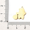 Christmas 304 Stainless Steel Enamel Pendants LS-STAS-B112-02G-02-3