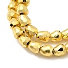 Electroplate Glass Beads Strands EGLA-F166-08G-3