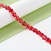 Transparent Glass Beads Strand GLAA-K057-01D-2