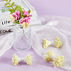 Gypsum with Cotton Cord Artificial Flower Core DIY-WH20007-36A-02-3