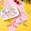 DIY Butterfly Wing Earrings Making Kit DIY-TA0003-73-18