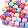 Craft Style Acrylic Beads MACR-T023-20B-1