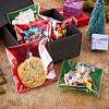 400 Pcs 4 Styles Self-Adhesive Christmas Candy Bags JX059A-6