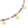 Star Pendant Necklaces NJEW-JN03074-01-2
