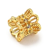 Brass Cubic Zirconia Beads KK-L215-208G-2