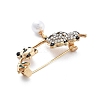 Double Panda Alloy Enamel Brooch JEWB-C037-16G-2