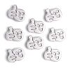 304 Stainless Steel Cabochons LS-STAS-P245-22P-1