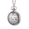 Alloy Pendant Necklace Quartz Pocket Watches WACH-L044-06P-2