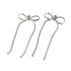 304 Stainless Steel Studs Earrings EJEW-K272-01P-2