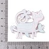 Cat Theme Acrylic Pendants MACR-U003-06D-3