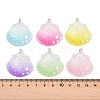 Transparent Resin Pendants RESI-P049-02A-P-3