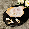 4Pcs Natural Cultured Freshwater Pearl Pendant PALLOY-TAC0179-5