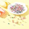 Spray Painted Glass Seed Beads SEED-FS0001-36-10