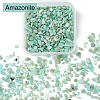 50G Natural Amazonite Chip Beads G-YW0001-75-1