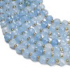 Dyed Imitation Jade Glass Beads Strands GL-Z001-02B-01-2