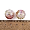 UV Plating Rainbow Iridescent Two Tone Acrylic Beads PACR-C009-04N-3