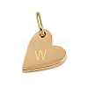 304 Stainless Steel Charms STAS-L291-01G-W-2