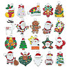 Christmas Alloy Enamel Pendants ENAM-G234-01B-1