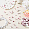 150Pcs Opaque Acrylic Round Beads MACR-PA0001-09B-7