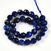 Natural Lapis Lazuli Beads Strands G-S345-6mm-24-3