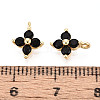 Brass Micro Pave Cubic Zirconia Pendants KK-D356-07F-G-3
